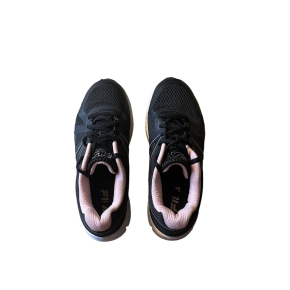 Fila Women's Inspell 6 Size 7 Running Shoes In Black Pink & White - Picture 4 of 5